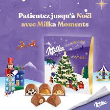 MILKA Calendrier de l'Avent Moments 214 g