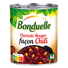 BONDUELLE Haricots Rouges Façon Chili Conserve 800g