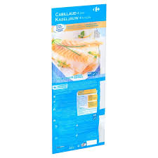 CARREFOUR Dos de Cabillaud MSC 4x115 g