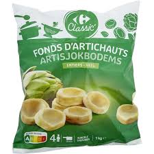 CARREFOUR Fonds d'Artichauts Surgelés 1 kg