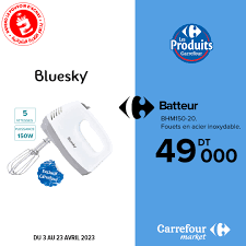 BLUESKY Batteur Électrique BHM150-20