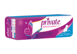 SANITA PRIVATE Serviettes Hygiéniques Maxi Super Lot de 10