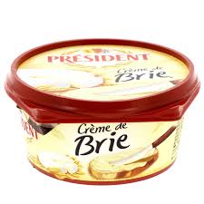 PRÉSIDENT Crème de Brie Pot 125g