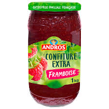 ANDROS Confiture Extra Framboise 1kg