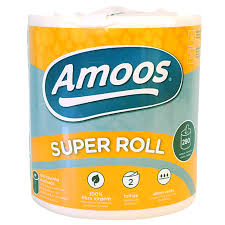 AMOOS Essuie-Tout Big Roll Double Épaisseur 1 Rouleau