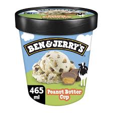 BEN & JERRY'S Crème Glacée Beurre de Cacahuète 425g