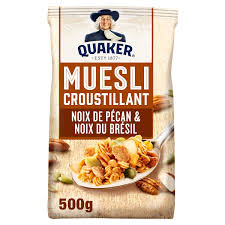 QUAKER MUESLI Gold Noix de Pécan 500 g