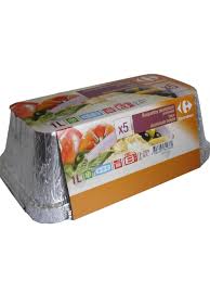 CARREFOUR Barquettes Aluminium 1L Lot de 5