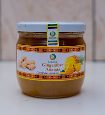 PARORE Confiture Ananas-Gingembre 370g