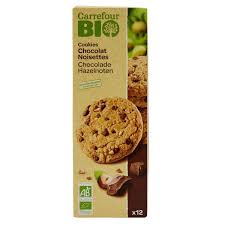 CARREFOUR BIO Cookie Chocolat-Noisette 200g