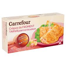 CARREFOUR Crêpes Jambon-Fromage Surgelées 20 x 50 g