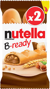 NUTELLA B-Ready Gaufrettes Fourrées 2x44g