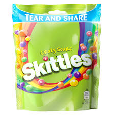 SKITTLES Crazy Sours Pochon 174g