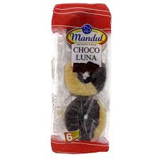 MANDUL Chocoluna Pack de 6 Gâteaux 360 g