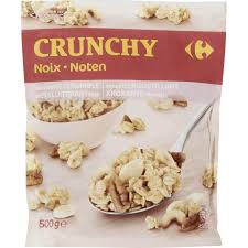 CARREFOUR Céréales Muesli Crunchy aux Noix 500 g