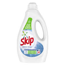 SKIP Active Clean Lessive Liquide 24 Lavages 1,2 L