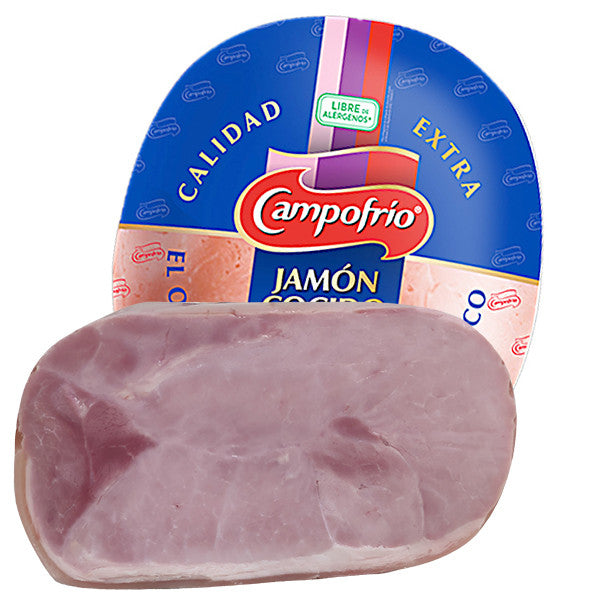 CAMPOFRIO Jambon Cuit avec Peau Extra-Juteux