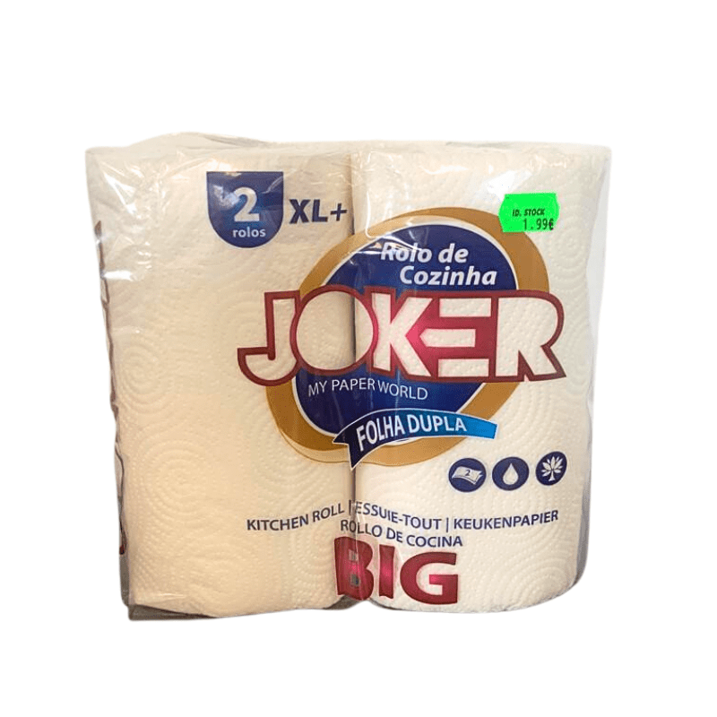 JOKER Essuie-Tout Blanc XL 2 Plis 40 m