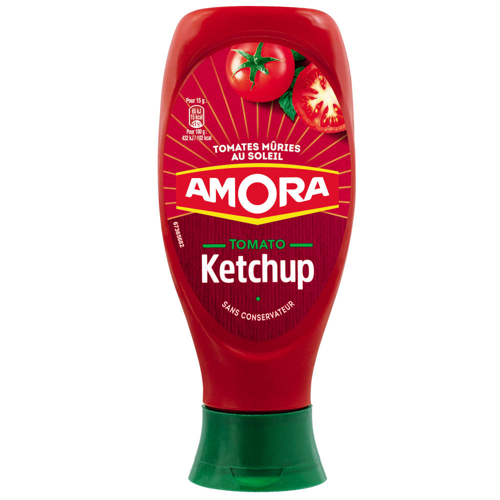 AMORA Ketchup Nature Flacon 550g