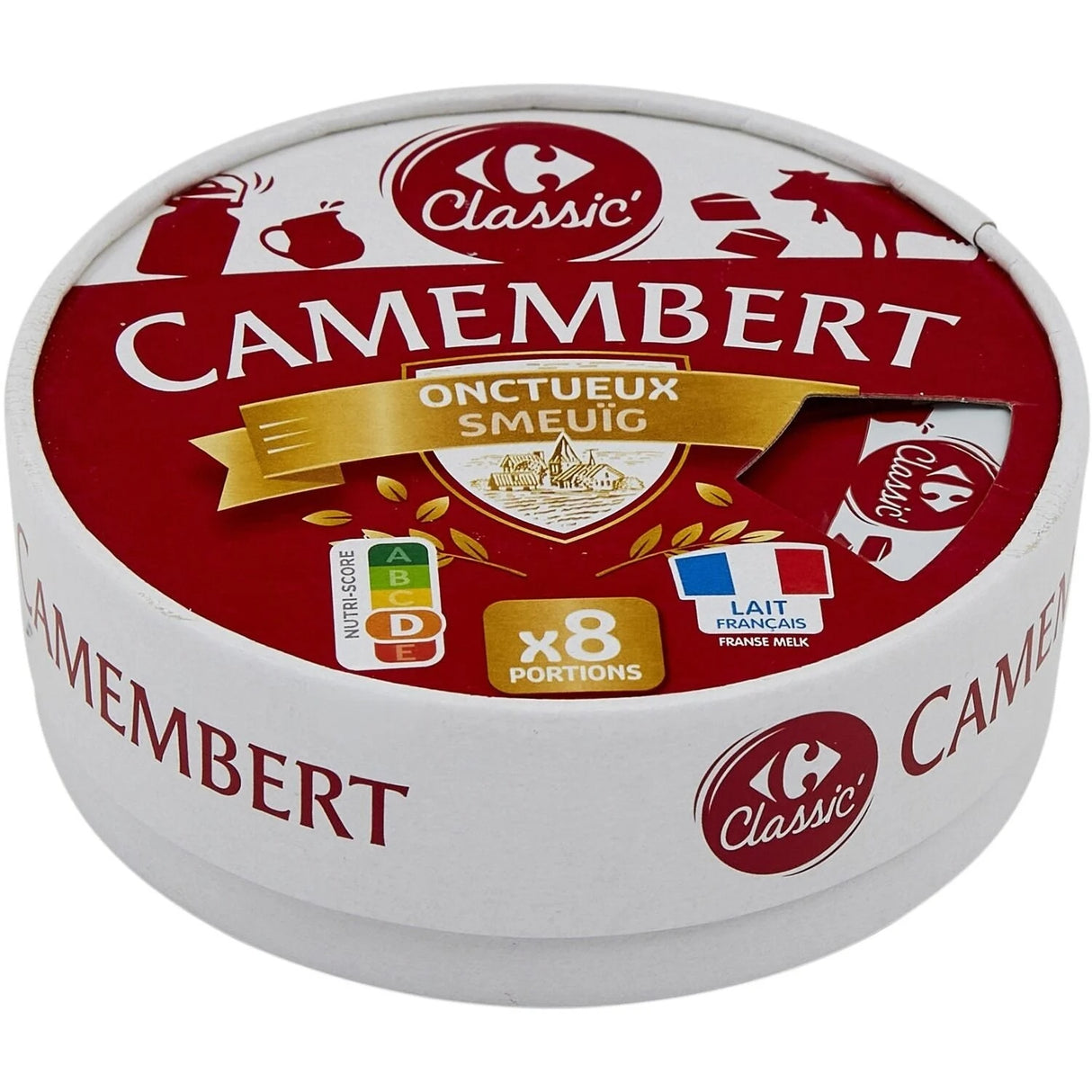 CARREFOUR Camembert 8 Portions 240g