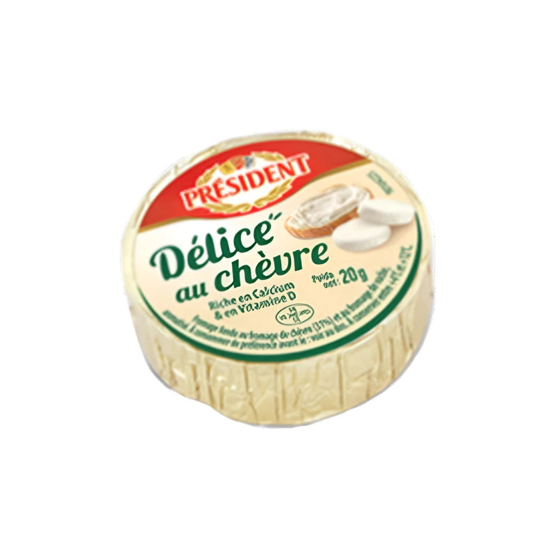 PRÉSIDENT Fromage Fondu Délice Chèvre 36x20g