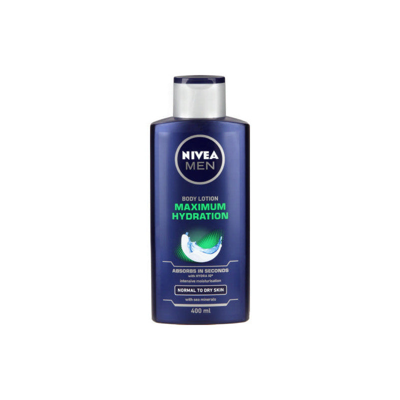 NIVEA Body Lait Hydratation Maximale Homme 400 ml