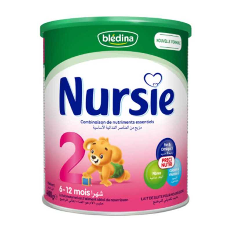 NURSIE Lait Infantile 2ème Âge 400g