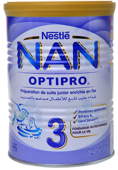 NESTLÉ NAN 3 OPTIPRO Lait de Croissance 400g