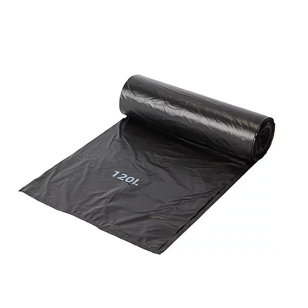 SOFA PLAST Sacs Poubelle Noir 120 L Lot de 10