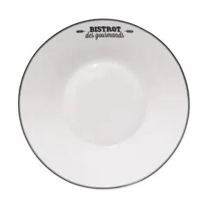 BISTRO Assiette en Porcelaine 30,5cm B856