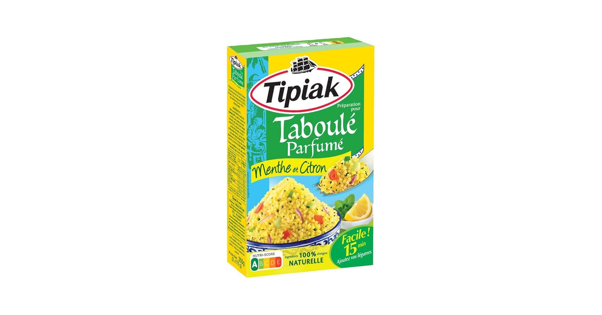 TIPIAK Taboulé Menthe Citron 2x175 g