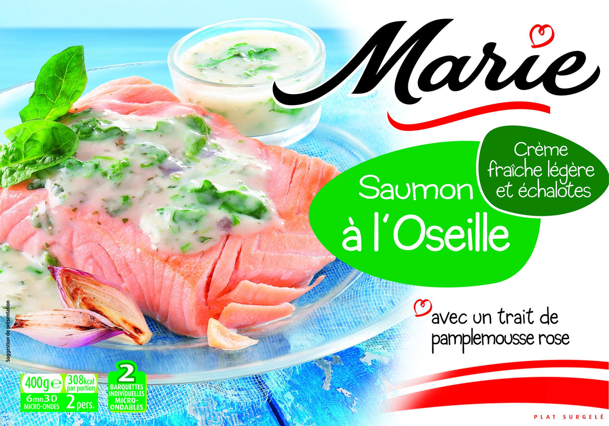 MARIE Saumon à l'Oseille 400 g