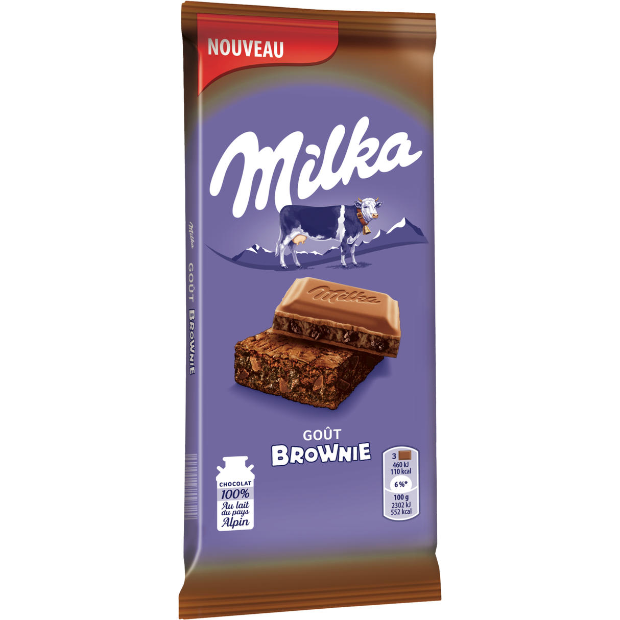 MILKA Brownie Chocolat 2x100g