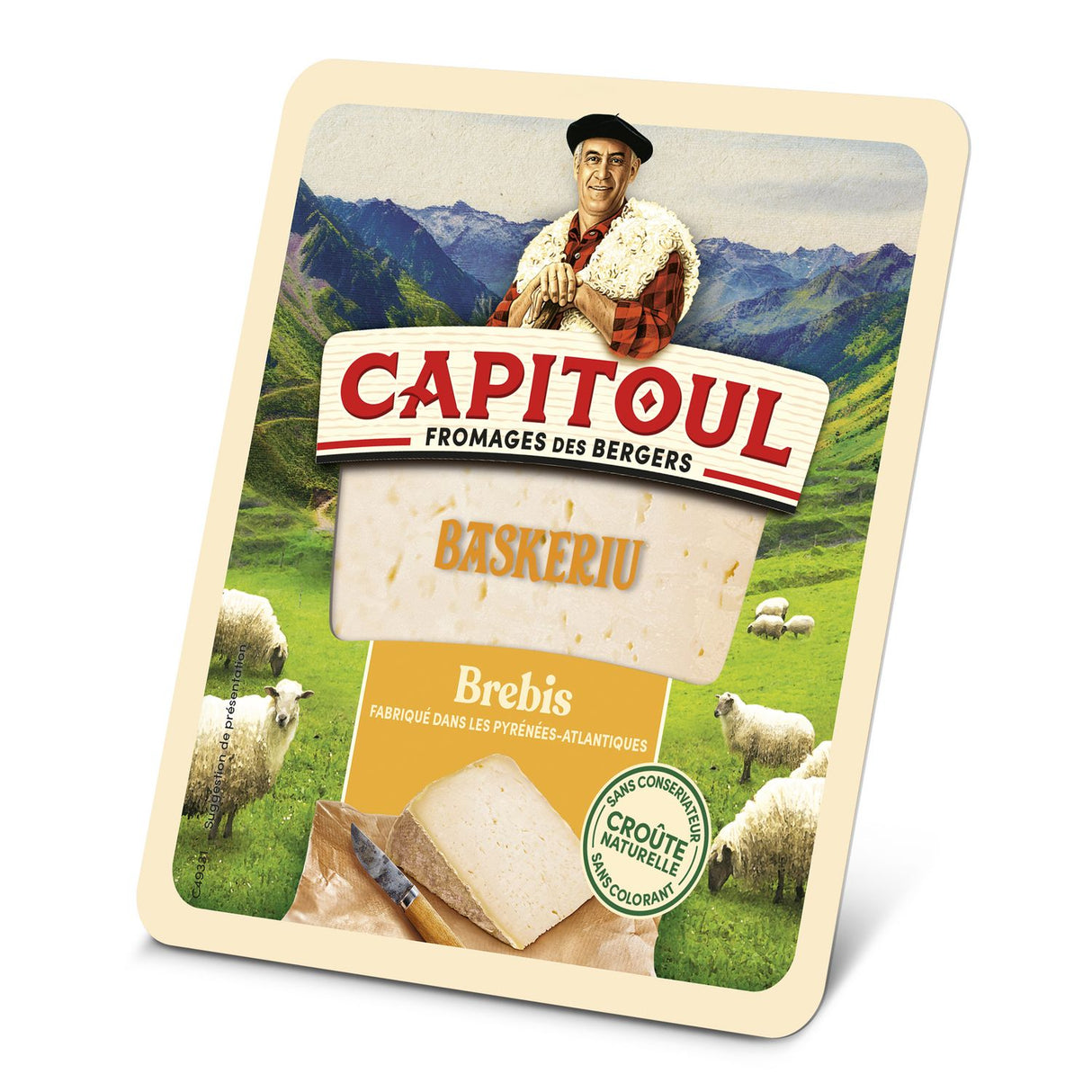 CAPITOUL Fromage de Brebis Baskeriu 200g