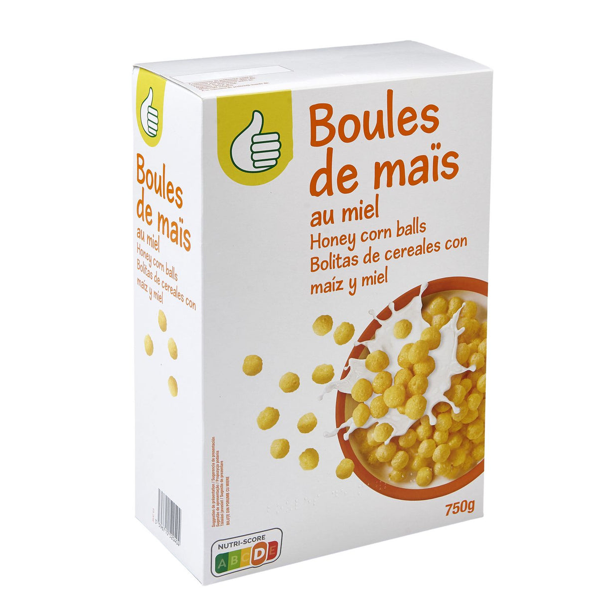 PETIT PRIX Céréales Boules Maïs & Miel 750 g