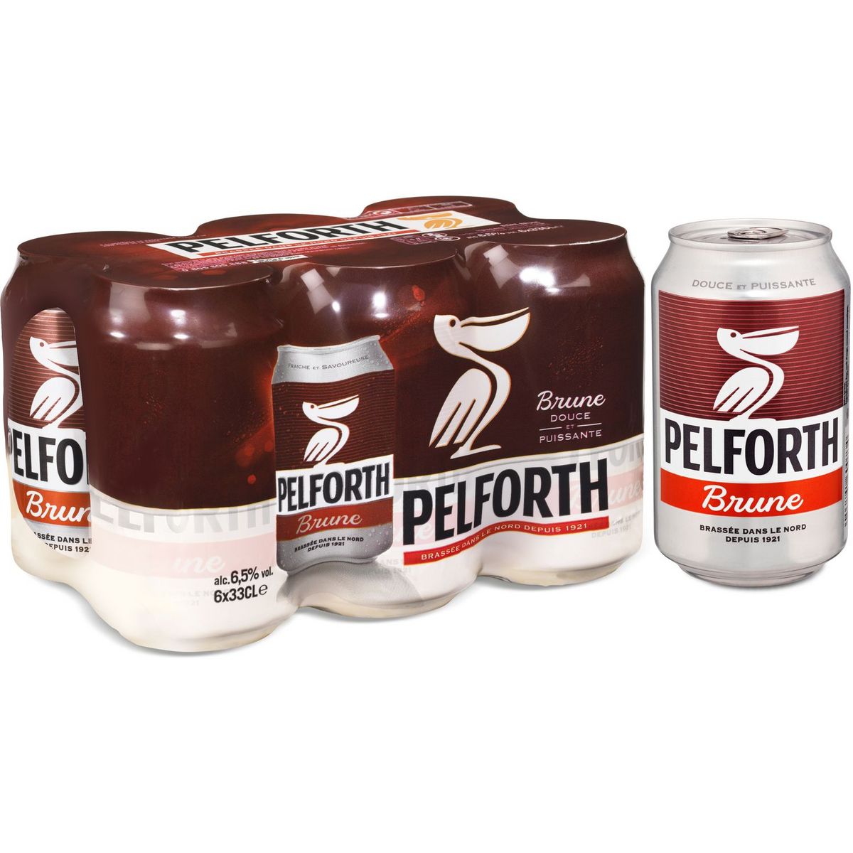 PELFORTH Bière Brune Boîte 33cl