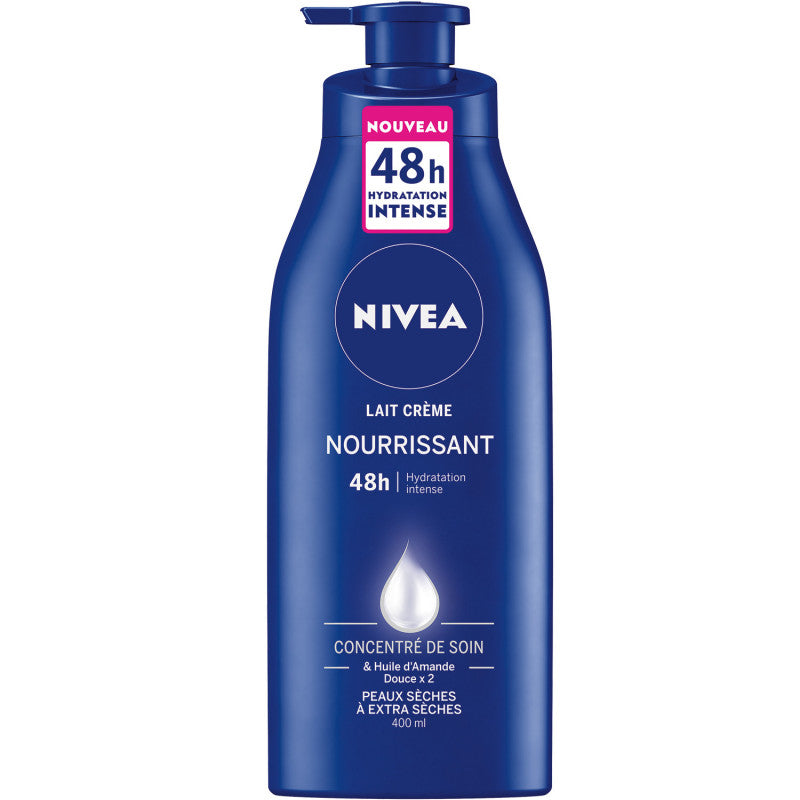 NIVEA Body Lait Nourrissant pour Femme 400 ml