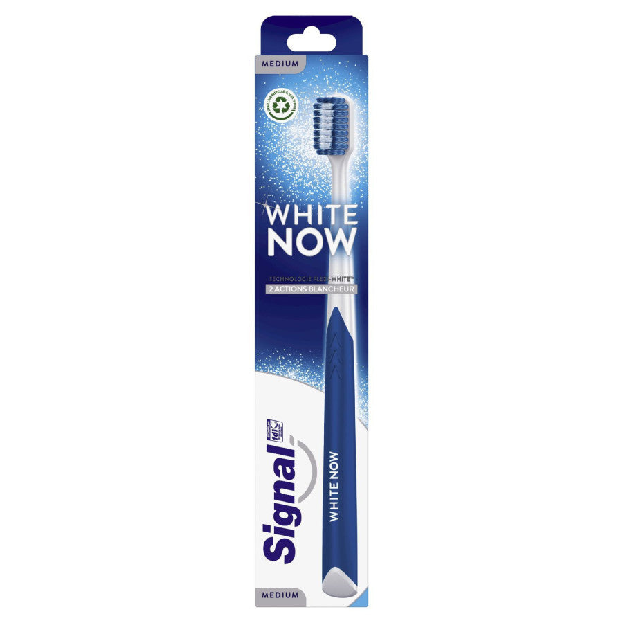 SIGNAL White Now Original Brosse à Dents Medium 1 unité