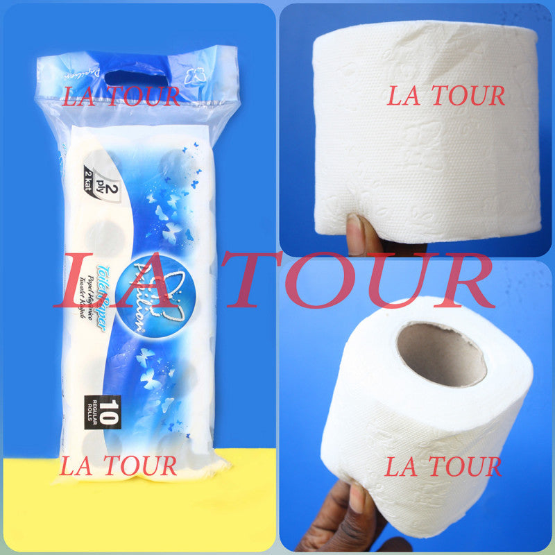 PAPILLON Papier Toilette Lot de 12 Rouleaux