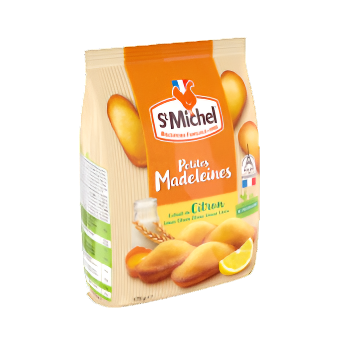 ST MICHEL Madeleines Coquilles au Citron 175 g