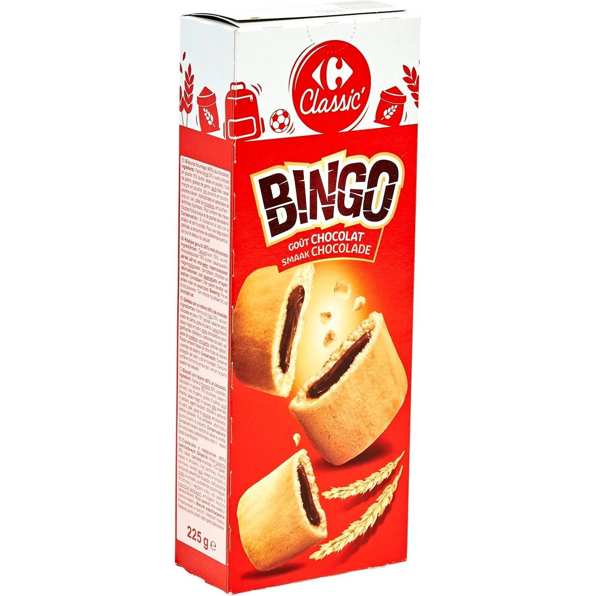 CARREFOUR BINGO Goûter Doré Cacao 225 g