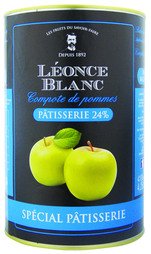 LEONCE BLANC Compote de Pomme Pâtissière 4 kg