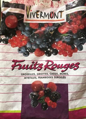 VIVERMONT Fruits Rouges Surgelés 1kg