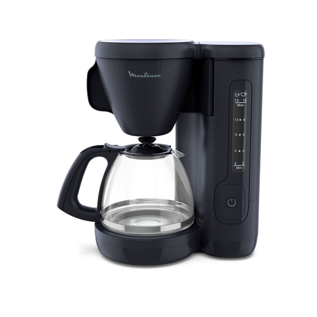 MOULINEX Cafetière Black Night 15 Tasses 1000 W