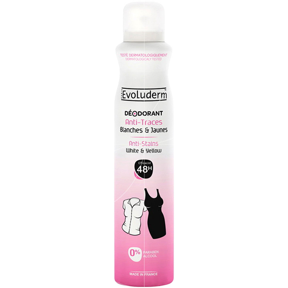 EVOLUDERM Déodorant Anti-Traces 200 ml