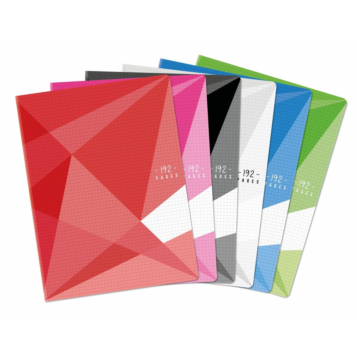 CARREFOUR Cahier Polypro 5x5 24x32cm 192 Pages 90g