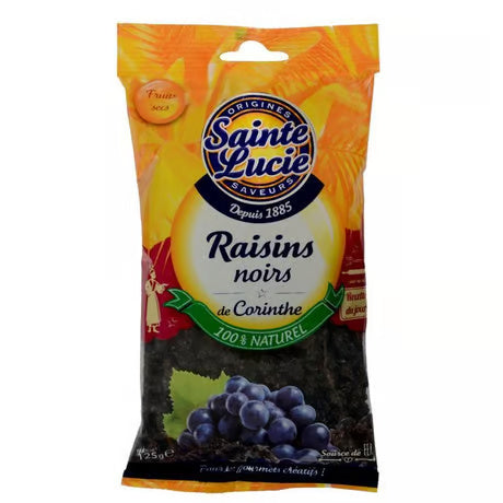 STE LUCIE Raisins Noirs de Corinthe 125 g