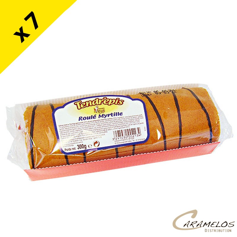 TOM CAKE Roulé Myrtille 300 g