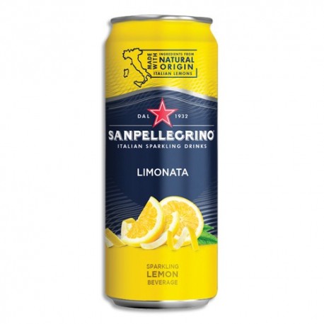 SAN PELLEGRINO Limonata Canette 33 cl