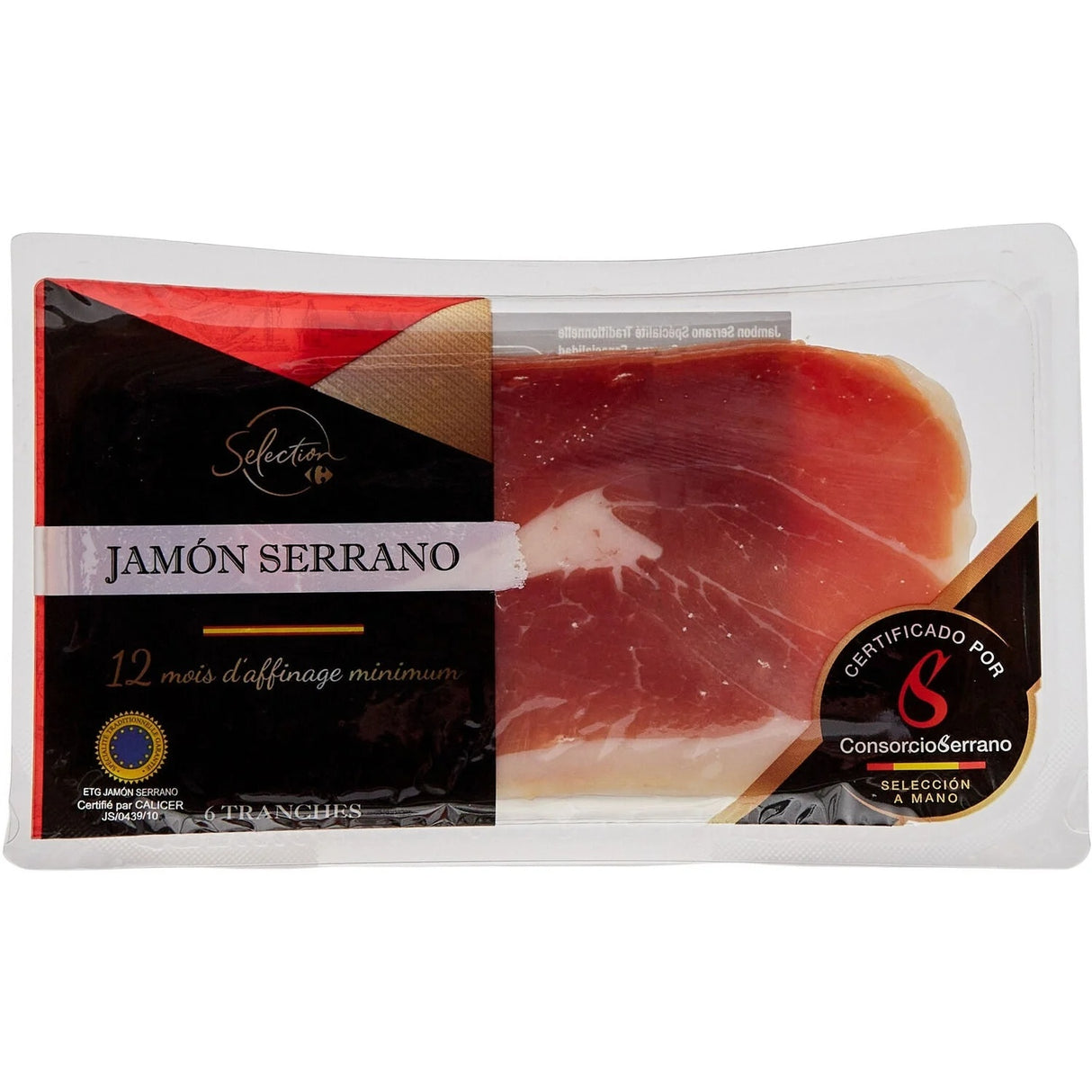 CARREFOUR SELECTION Jambon Serrano Consorcio 80 g